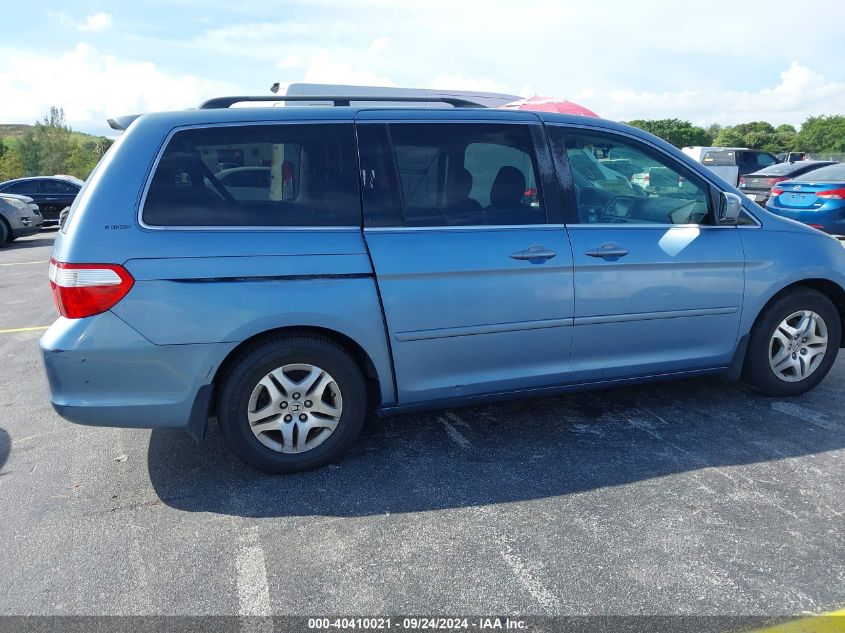 2007 Honda Odyssey Ex-L VIN: 5FNRL38717B105403 Lot: 40552469