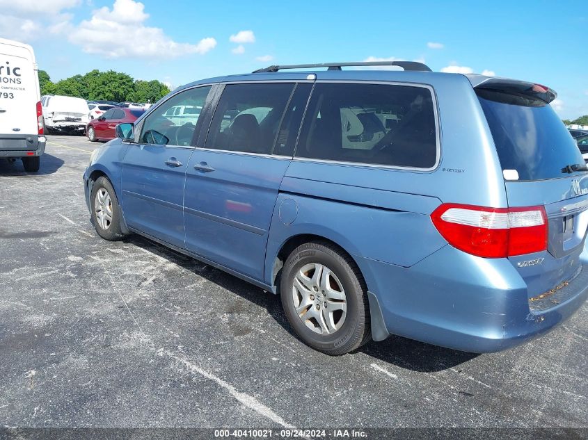 2007 Honda Odyssey Ex-L VIN: 5FNRL38717B105403 Lot: 40552469