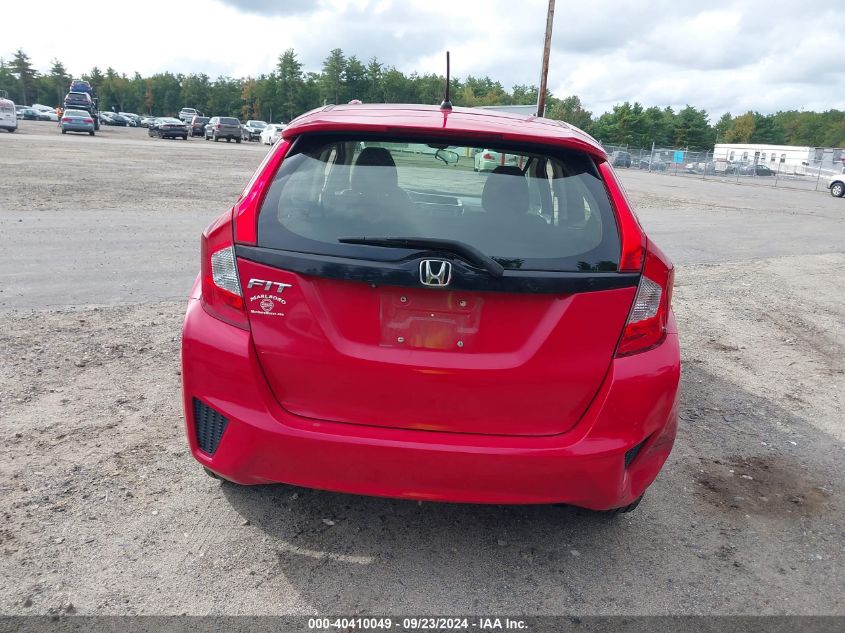 2016 Honda Fit Lx VIN: JHMGK5H50GX004832 Lot: 40410049