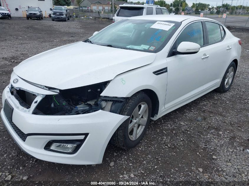 KNAGM4A71F5641415 2015 KIA OPTIMA - Image 2