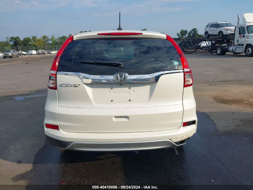 2015 Honda Cr-V Ex-L VIN: 5J6RM3H77FL024067 Lot: 40410086