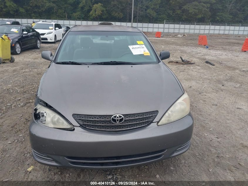 2003 Toyota Camry Le VIN: 4T1BF32K03U561797 Lot: 40410126