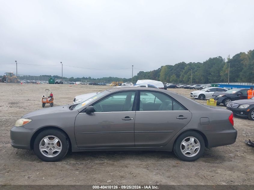 2003 Toyota Camry Le VIN: 4T1BF32K03U561797 Lot: 40410126