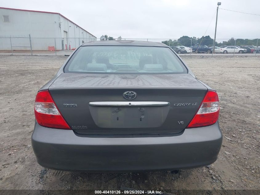 2003 Toyota Camry Le VIN: 4T1BF32K03U561797 Lot: 40410126