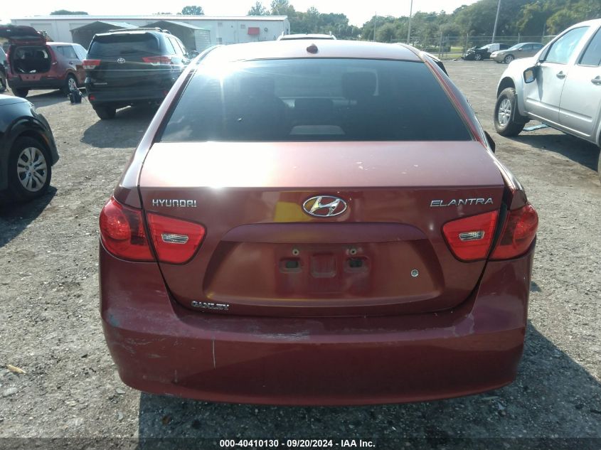 2008 Hyundai Elantra Gls/Se VIN: KMHDU46D48U526526 Lot: 40410130