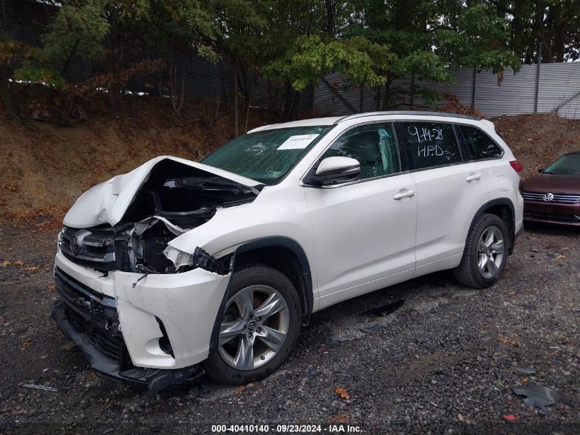 2019 Toyota Highlander Limited VIN: 5TDDZRFH0KS733397 Lot: 40410140