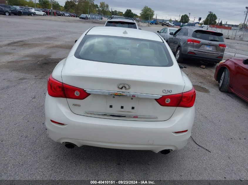 2015 Infiniti Q50 Premium/Sport VIN: JN1BV7AR0FM407529 Lot: 40410151