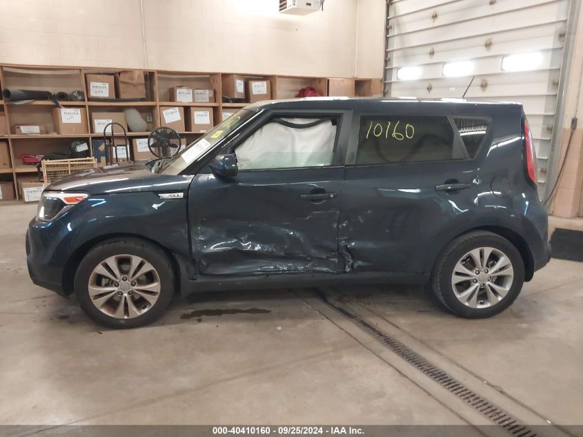 2015 Kia Soul + VIN: KNDJP3A55F7187876 Lot: 40410160