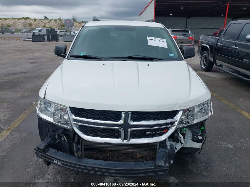 2016 Dodge Journey Se VIN: 3C4PDCAB6GT101366 Lot: 40410168