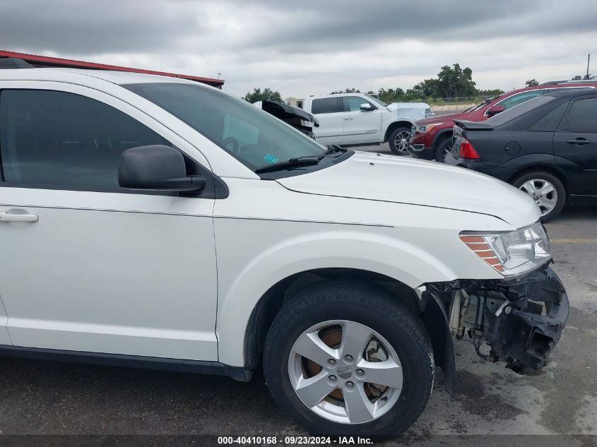 2016 Dodge Journey Se VIN: 3C4PDCAB6GT101366 Lot: 40410168