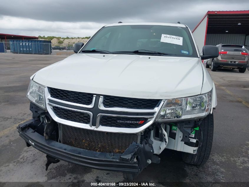 2016 Dodge Journey Se VIN: 3C4PDCAB6GT101366 Lot: 40410168