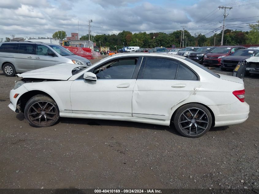 2010 MERCEDES-BENZ C 300 VIN: WDDGF8BB6AF451786