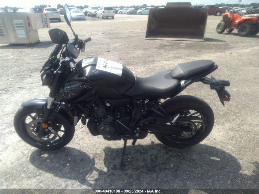 2024 Yamaha Mt07 VIN: JYARM32E0RA010780 Lot: 40410180