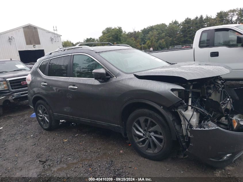 2016 Nissan Rogue Sl VIN: 5N1AT2MVXGC785712 Lot: 40410209