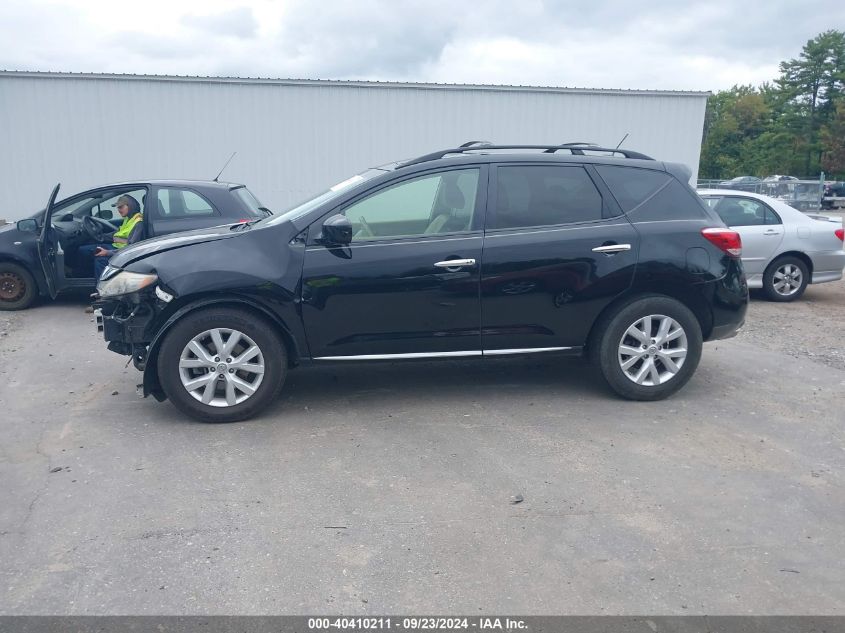 JN8AZ1MW5EW519777 2014 Nissan Murano Sl