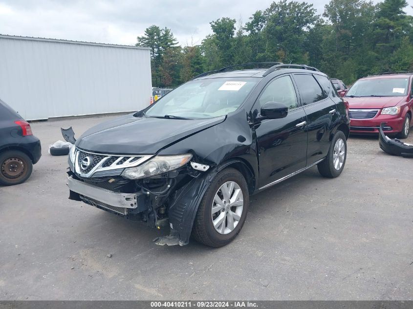 VIN JN8AZ1MW5EW519777 2014 Nissan Murano, SL no.2