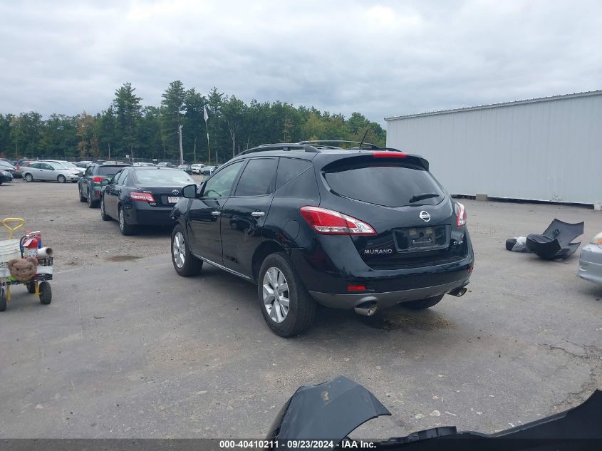 VIN JN8AZ1MW5EW519777 2014 Nissan Murano, SL no.3