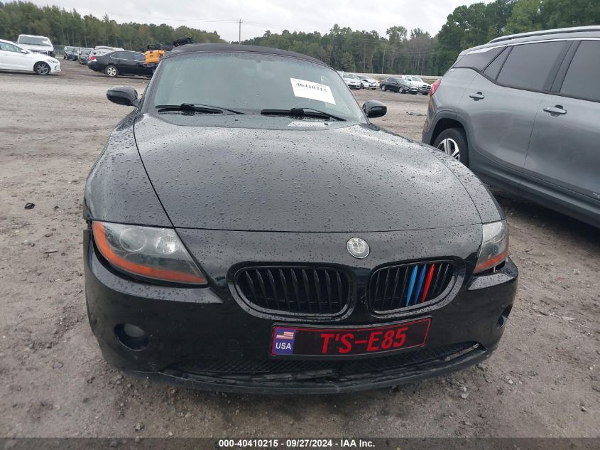 4USBT33423LR62135 2003 BMW Z4 2.5I