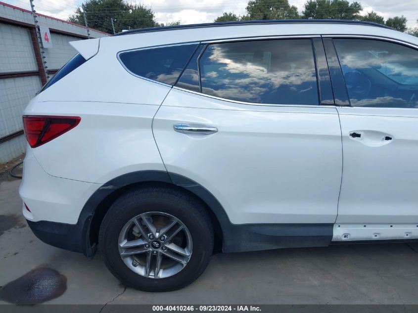 2017 Hyundai Santa Fe Sport 2.4L VIN: 5NMZU3LB5HH009069 Lot: 40410246