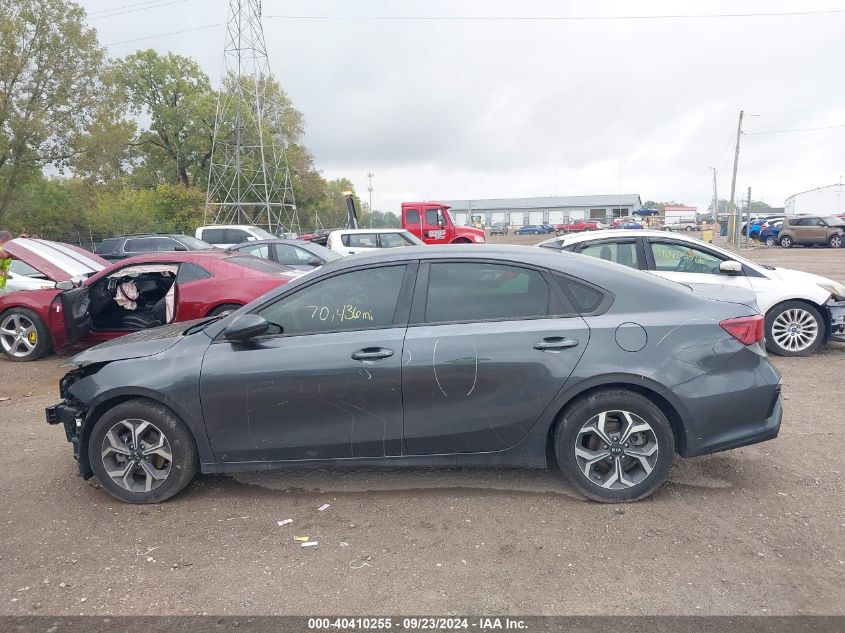 2019 Kia Forte Fe/Lx/Lxs VIN: 3KPF24AD2KE096124 Lot: 40410255