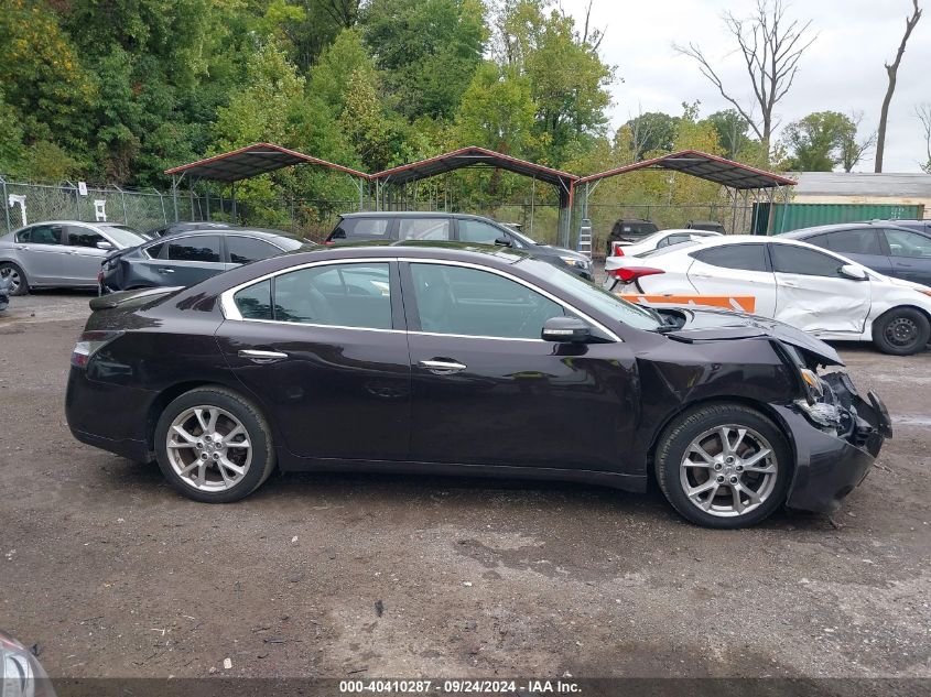 2014 Nissan Maxima 3.5 Sv VIN: 1N4AA5AP9EC475121 Lot: 40410287