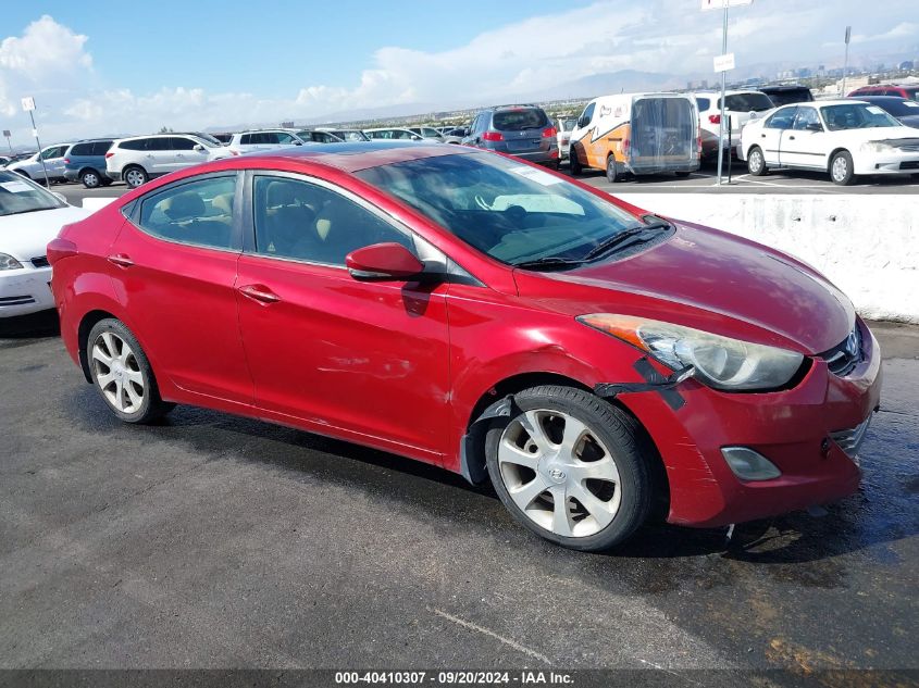 2012 Hyundai Elantra Limited (Ulsan Plant) VIN: KMHDH4AE4CU255772 Lot: 40410307