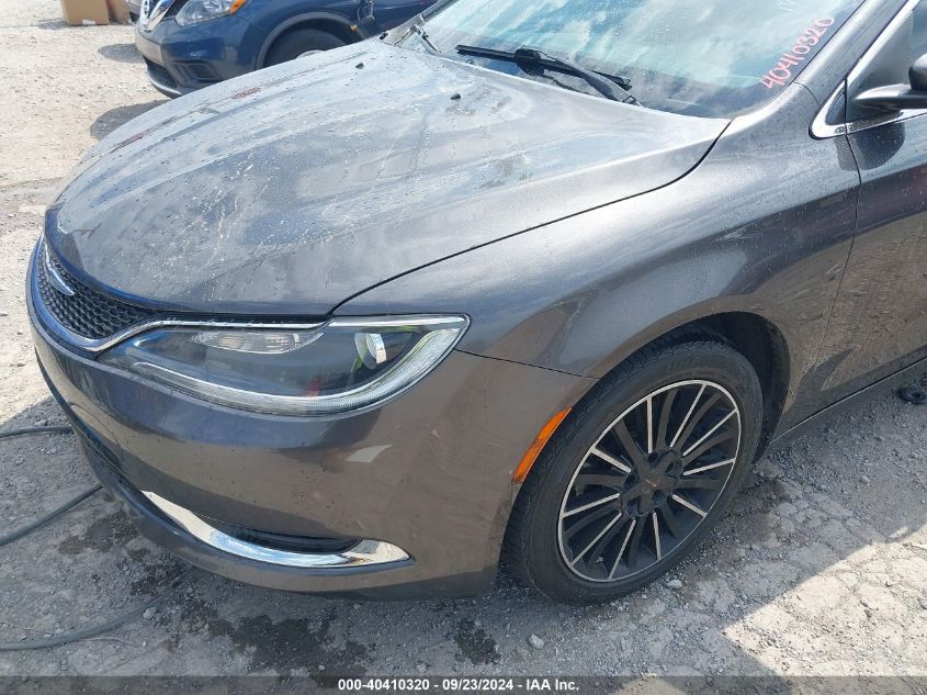 2015 Chrysler 200 Limited VIN: 1C3CCCAB6FN539065 Lot: 40410320