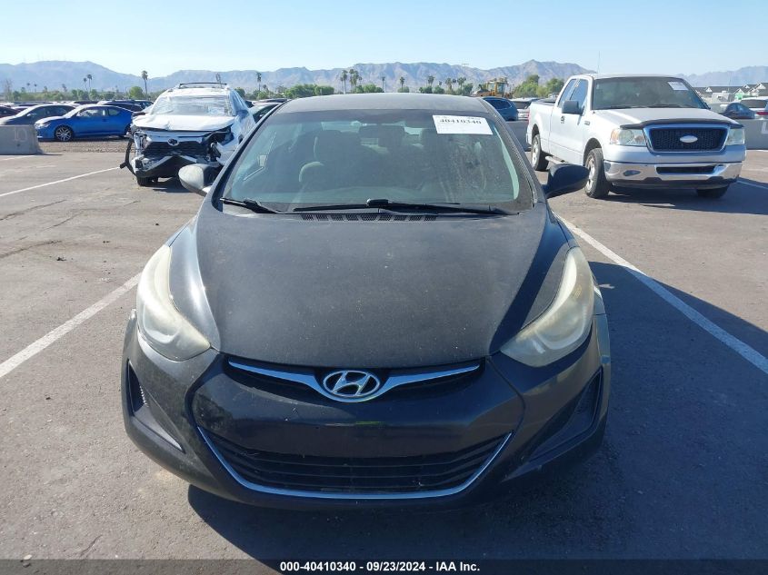 2015 Hyundai Elantra Se VIN: 5NPDH4AE3FH647645 Lot: 40410340