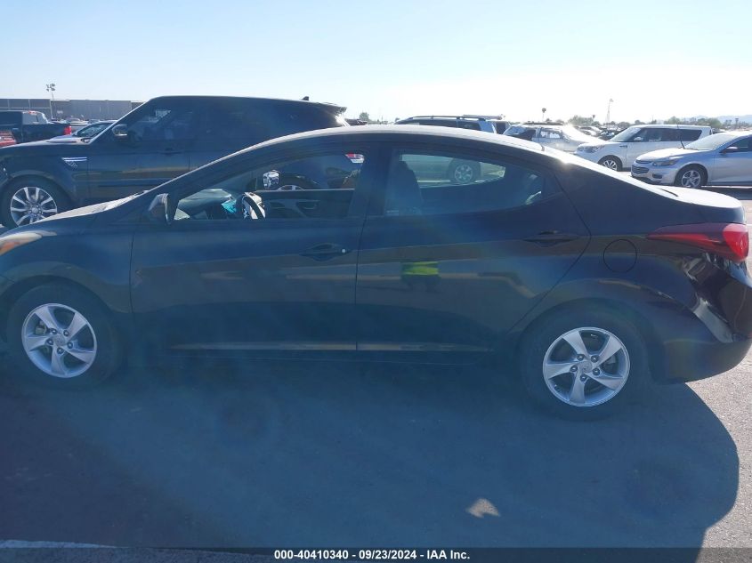 2015 Hyundai Elantra Se VIN: 5NPDH4AE3FH647645 Lot: 40410340