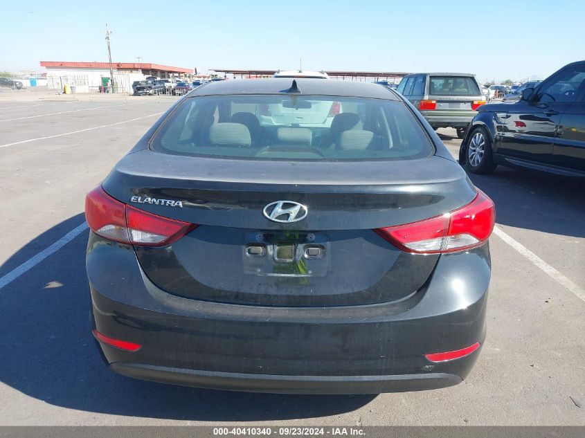 2015 Hyundai Elantra Se VIN: 5NPDH4AE3FH647645 Lot: 40410340