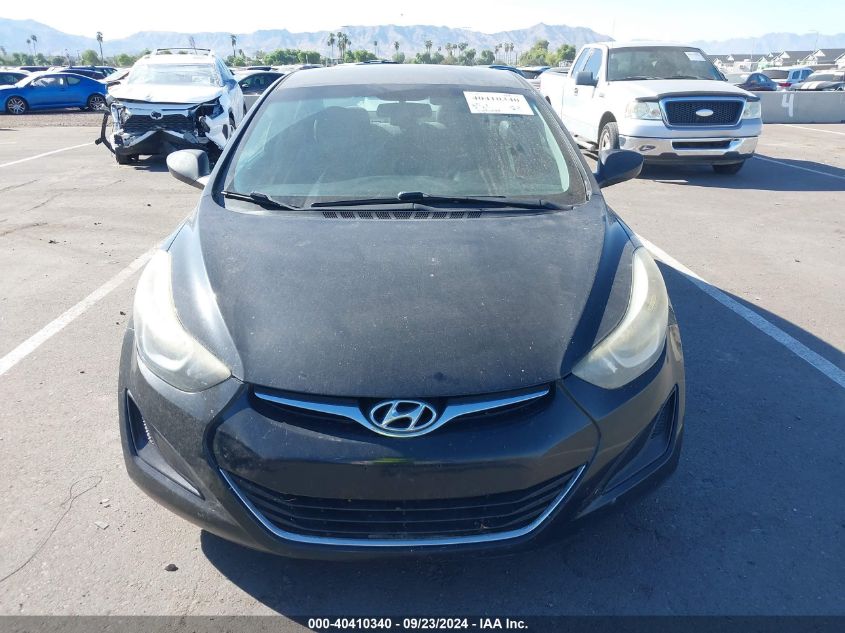 2015 Hyundai Elantra Se VIN: 5NPDH4AE3FH647645 Lot: 40410340