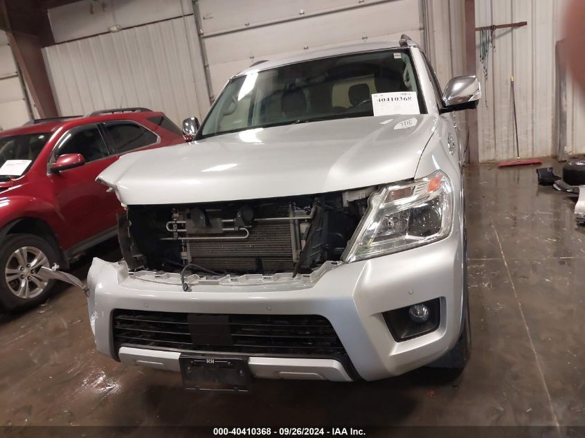 2018 Nissan Armada Sl VIN: JN8AY2NC6JX503198 Lot: 40410368