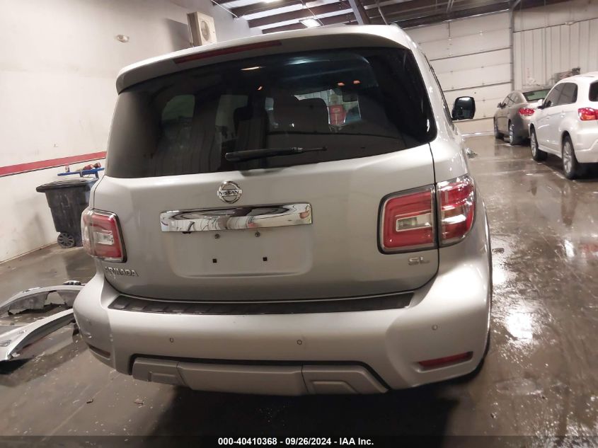 2018 Nissan Armada Sl VIN: JN8AY2NC6JX503198 Lot: 40410368