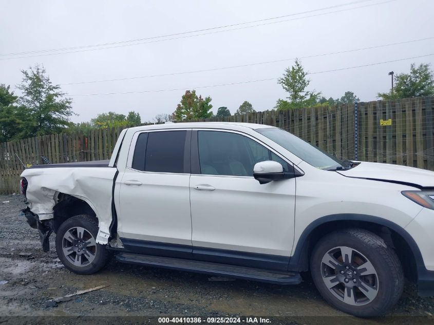 2017 Honda Ridgeline Rtl-T VIN: 5FPYK3F64HB026728 Lot: 40410386