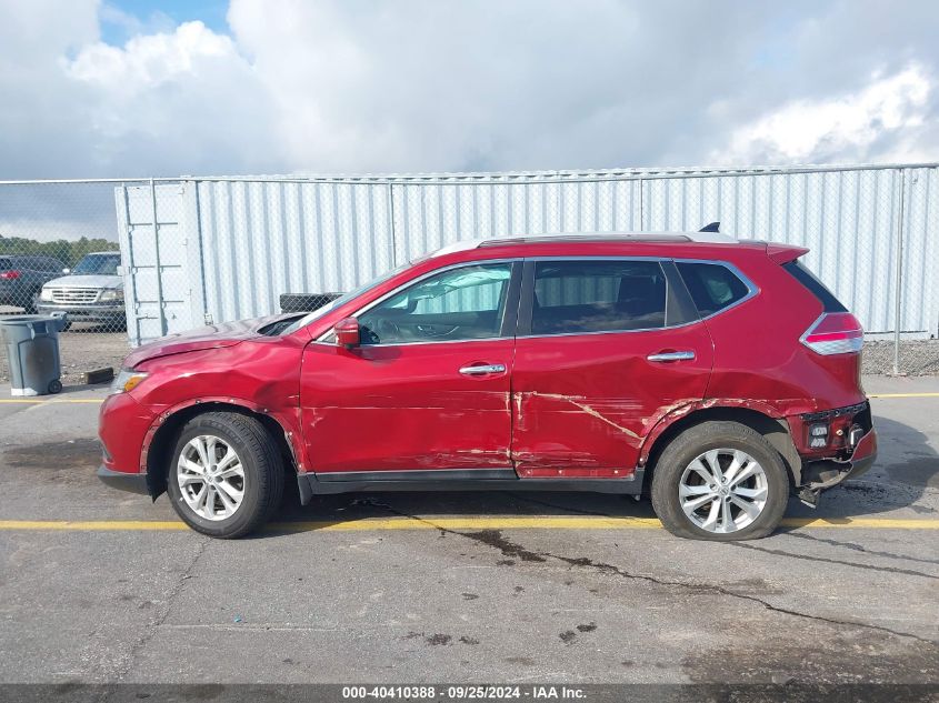 2016 Nissan Rogue Sv VIN: 5N1AT2MT2GC888816 Lot: 40410388