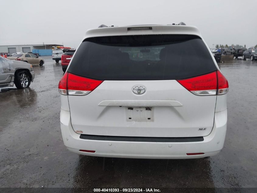 5TDYK3DC7CS208218 2012 Toyota Sienna Xle V6 8 Passenger