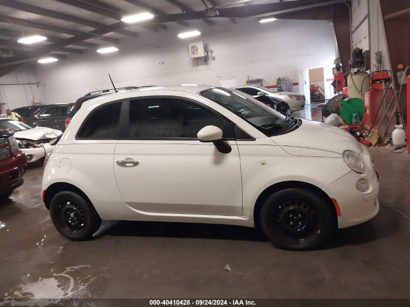 2013 Fiat 500 Pop VIN: 3C3CFFAR4DT684513 Lot: 40410428