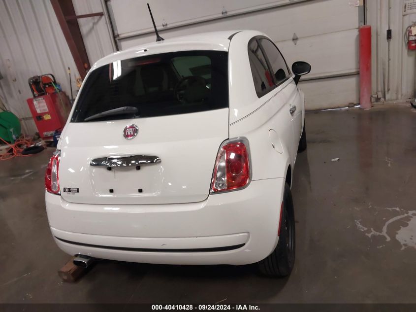 2013 Fiat 500 Pop VIN: 3C3CFFAR4DT684513 Lot: 40410428