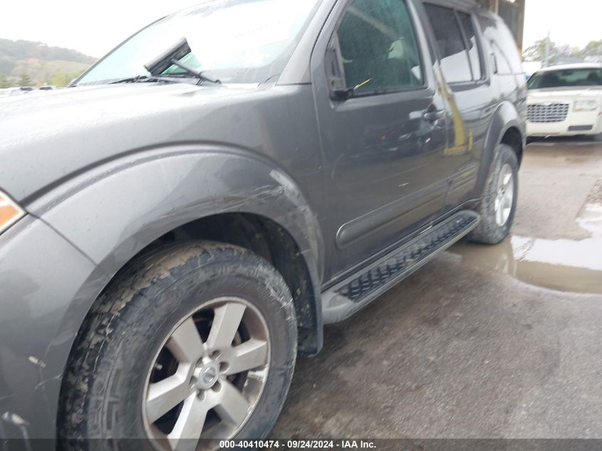 5N1AR18B38C619106 2008 Nissan Pathfinder Se