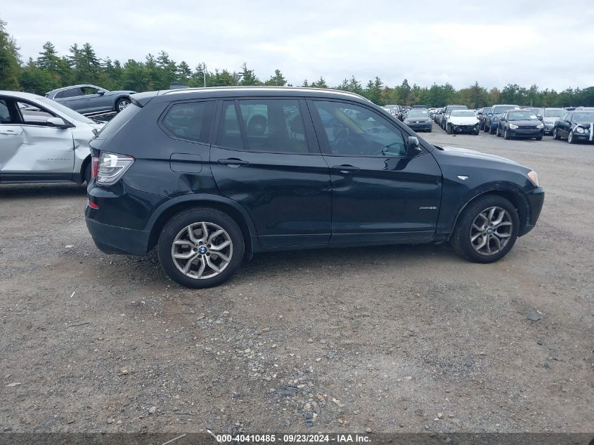 2013 BMW X3 xDrive35I VIN: 5UXWX7C57DL979573 Lot: 40410485