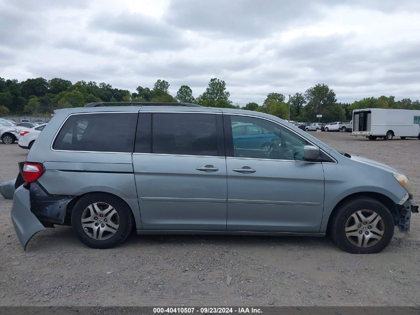 2007 Honda Odyssey Ex-L VIN: 5FNRL38777B023658 Lot: 40410507