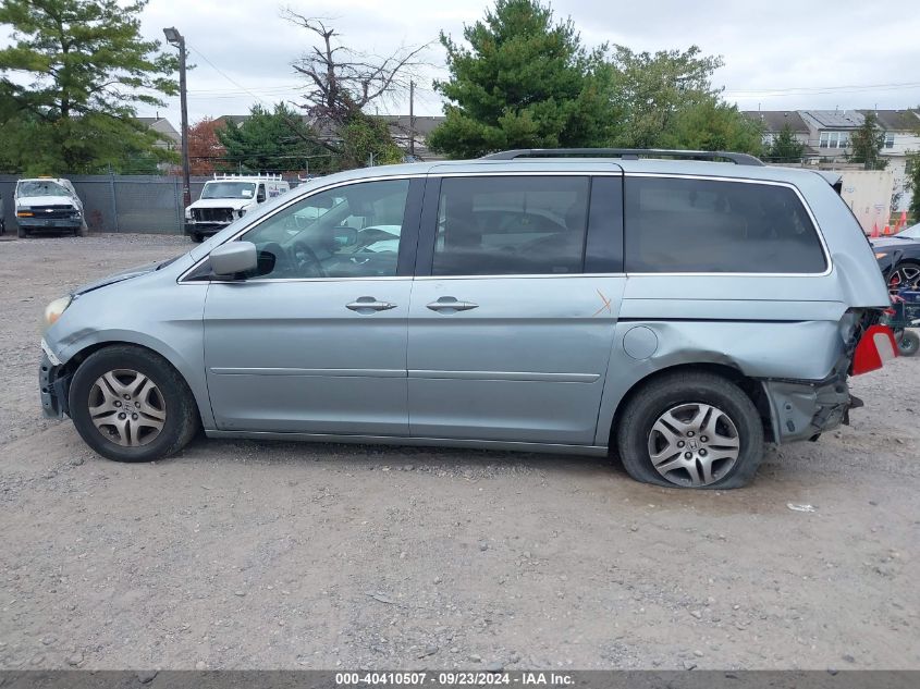 2007 Honda Odyssey Ex-L VIN: 5FNRL38777B023658 Lot: 40410507