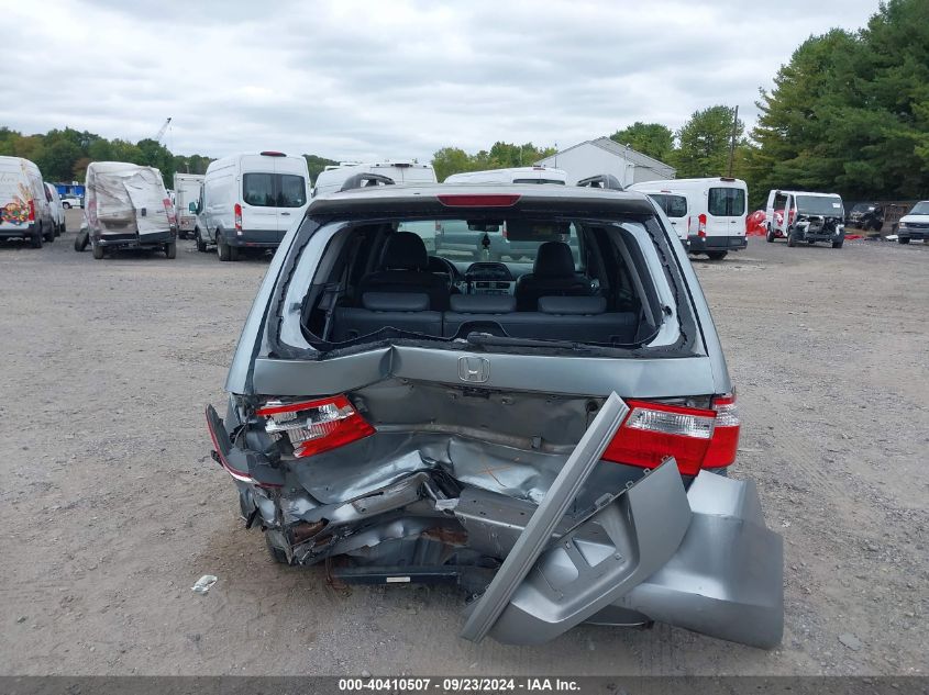 2007 Honda Odyssey Ex-L VIN: 5FNRL38777B023658 Lot: 40410507