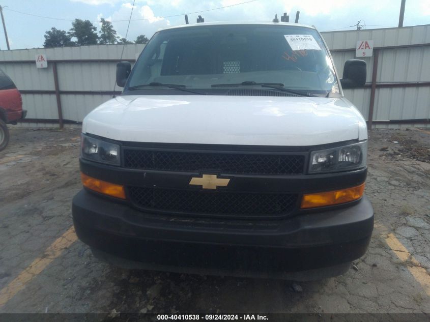 2023 Chevrolet Express Cargo Rwd 2500 Regular Wheelbase Wt VIN: 1GCWGAFPXP1217799 Lot: 40410538