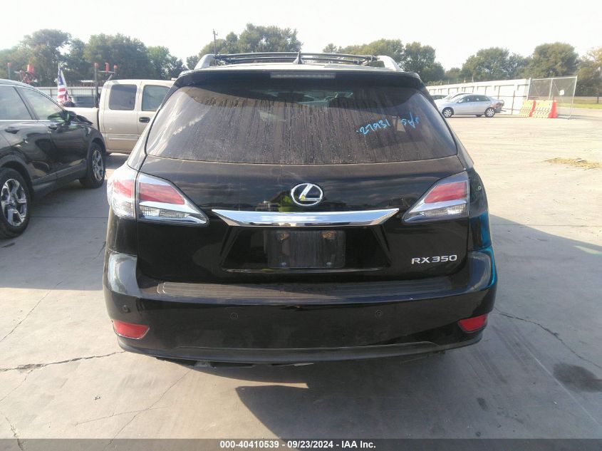 2014 Lexus Rx 350 VIN: 2T2ZK1BA6EC142634 Lot: 40410539