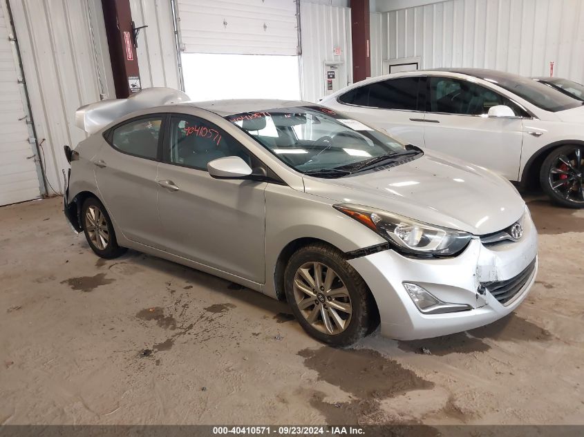 KMHDH4AE9FU236235 2015 HYUNDAI ELANTRA - Image 1