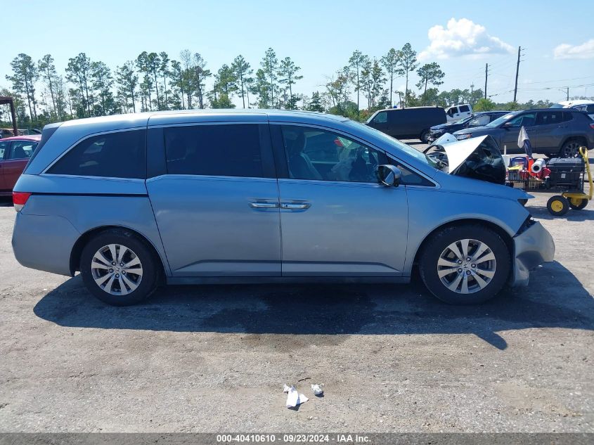 2014 Honda Odyssey Exl VIN: 5FNRL5H62EB060617 Lot: 40410610