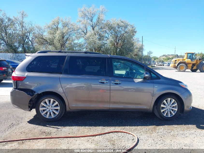 2017 Toyota Sienna Limited Premium 7 Passenger VIN: 5TDDZ3DCXHS156858 Lot: 40410621