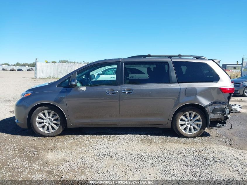 2017 Toyota Sienna Limited Premium 7 Passenger VIN: 5TDDZ3DCXHS156858 Lot: 40410621