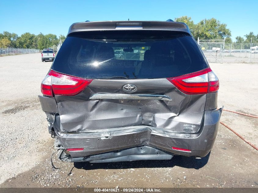 2017 Toyota Sienna Limited Premium 7 Passenger VIN: 5TDDZ3DCXHS156858 Lot: 40410621